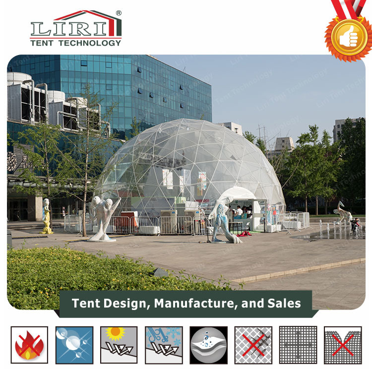 Geodesic Dome Tent Used for Outdoor Events
