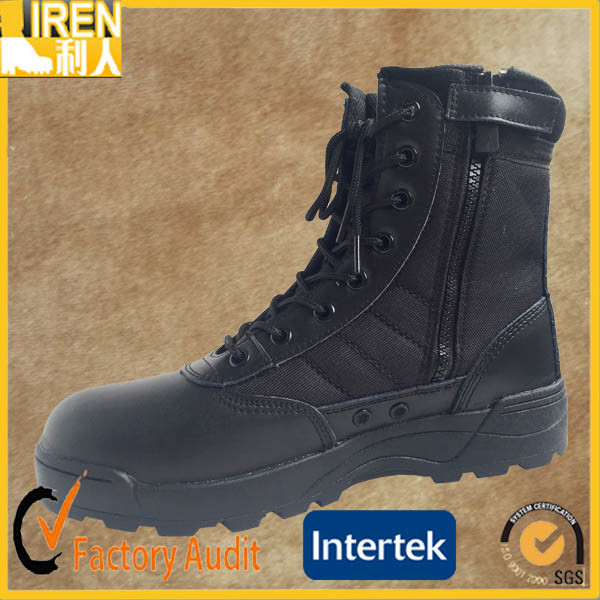 Water Repellent Traffic Safety Police Boots