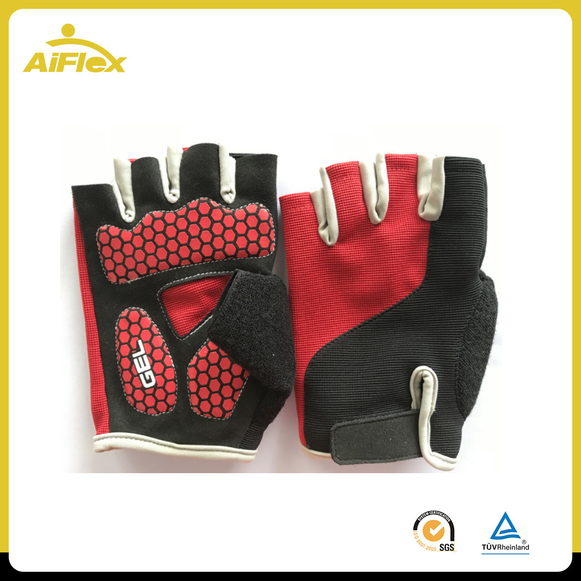 Half Finger Antislip Gel Pad Cycle Gloves