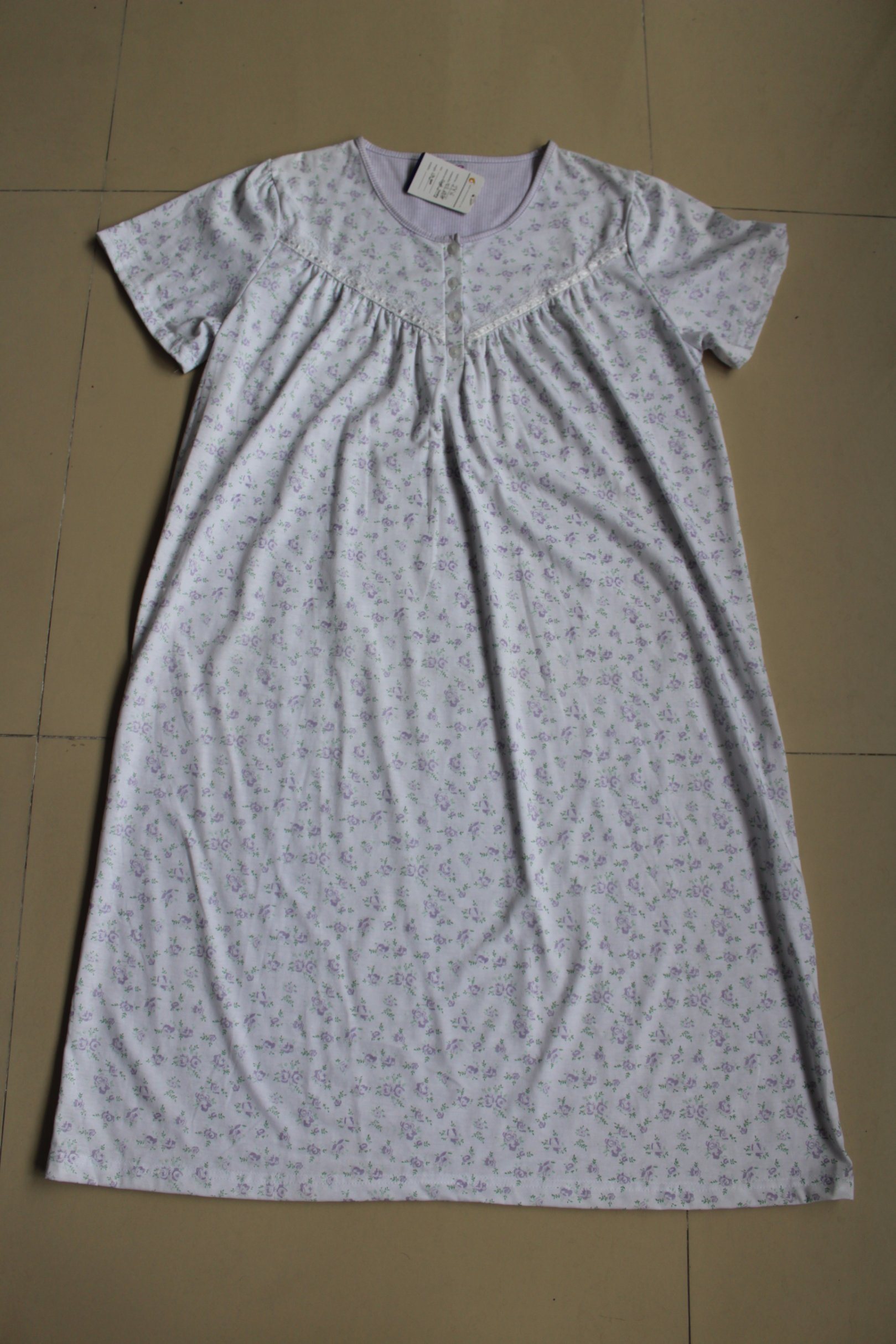 CVC Printed Floral Nightgown