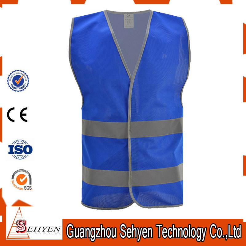 Polyester Road Traffic High Visibility Life Reflective Safety Vest