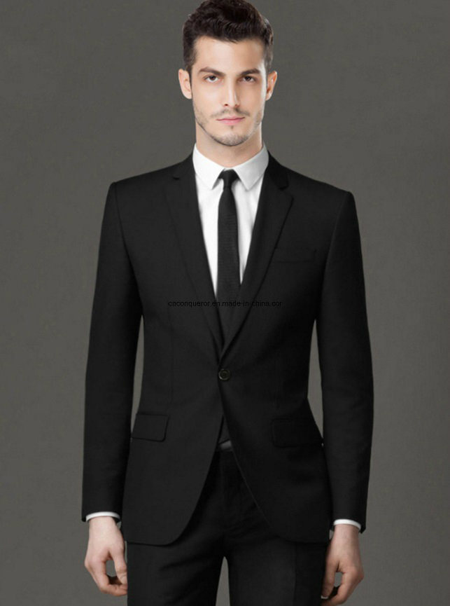 Bespoke High Quality Full Canvas Wool Men Suit