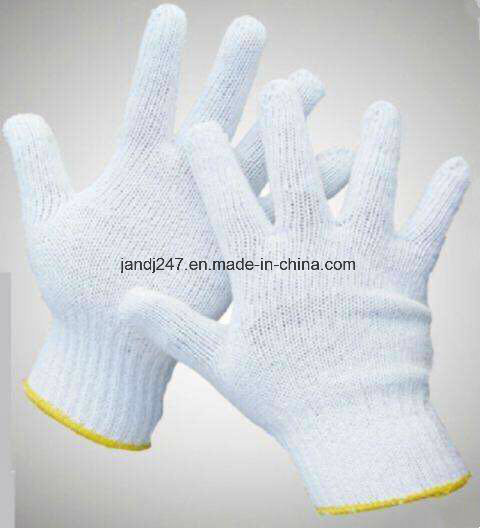 Raw White Safety Working Cotton Gloves Guangzhou