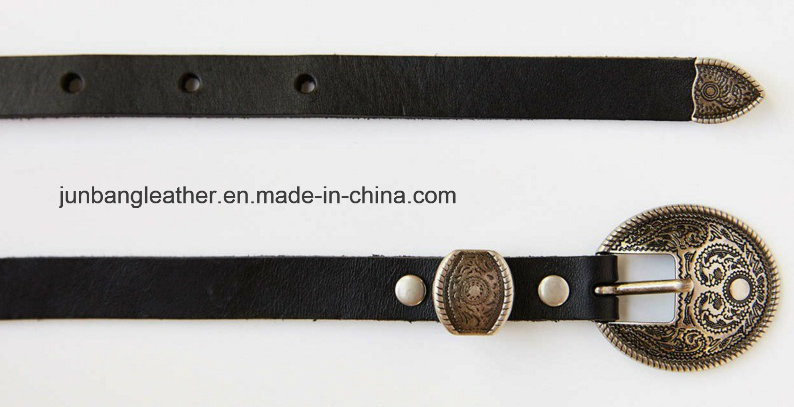 Classic Women Thin Leather Belt in High Quality