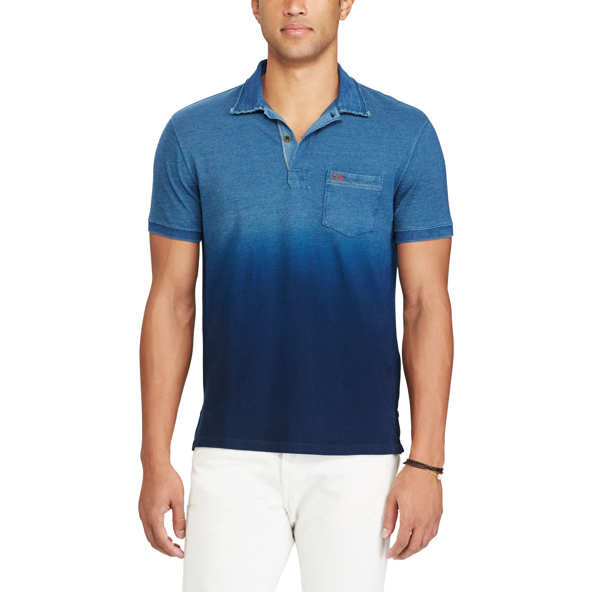 Two Color Men's Hampton Classic Fit Polo Tshirt