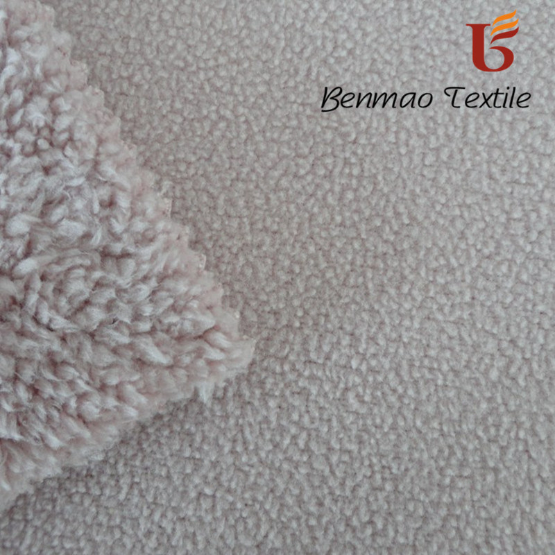 100% Polyester Berber Fleece Composite Polar Fleece for Bedding Set