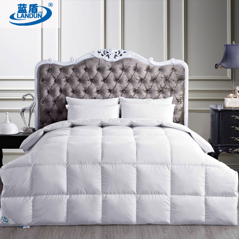 UK Hot Sale 40/60 Duck Down/Feather King Size 100GSM Comforter