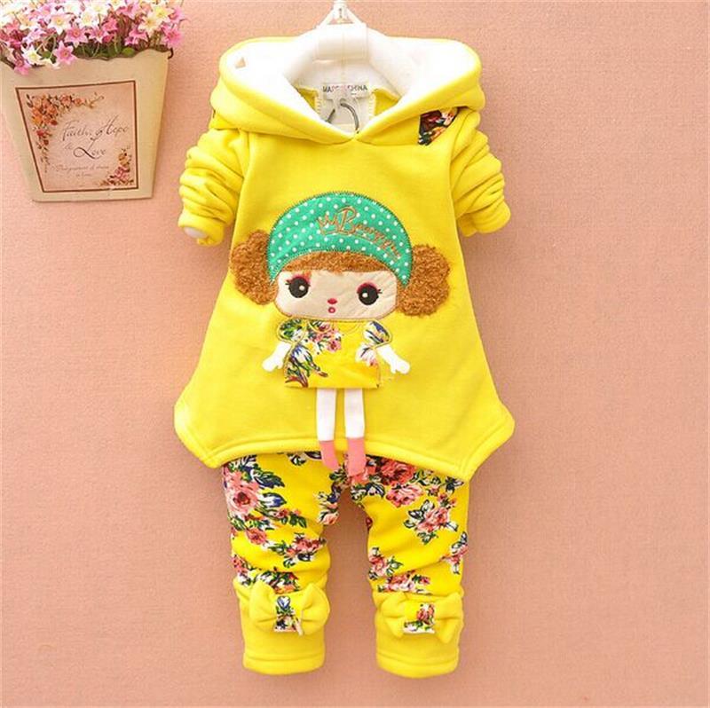 New Baby Suit Thick Two-Piece Outwear Set Kd2323