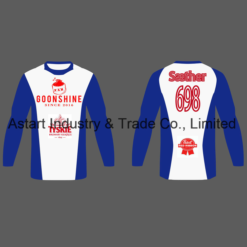 Custom Quick-Dry MTB T-Shirts Racing Motocross Jersey