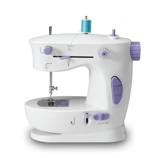 Double Speed Home Overlock Mini Electric Sewing Machine (FHSM-338)