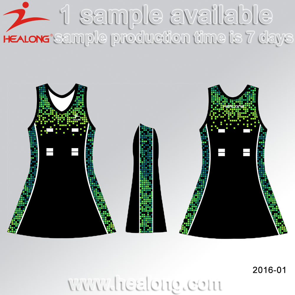 Chinese Supplier Customized Dye Sublimated Netball Skirts