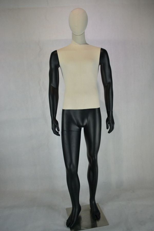 Full Body Fabric Wrapping Fiberglass Mannequins