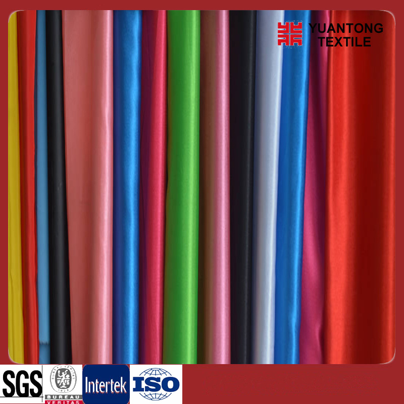 100% Polyester Series Satin Fabric for Table Cloth