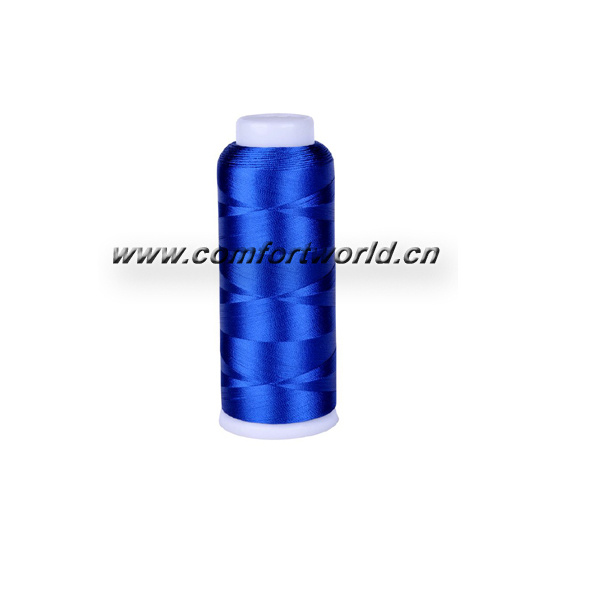 Polyester Embroidery Thread with Red Cover Cone
