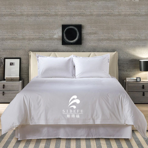 Luxury Comfortable 100% Cotton Hotel Bed Sheet Bedding Set