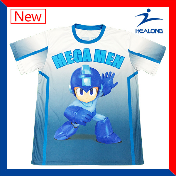 Healong Teamwear Customized Polyester T-Shirts for Event Using Shirt
