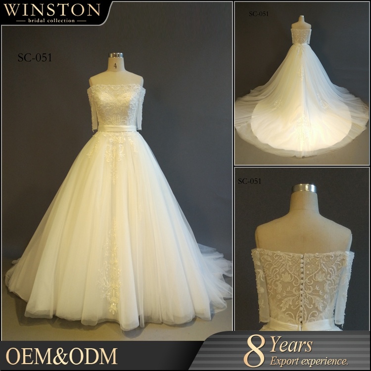 Fashion Ladies Wedding Dress Made in China