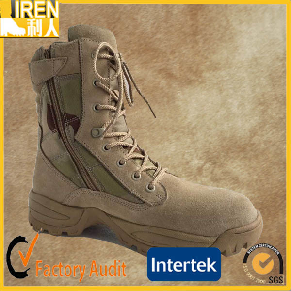 Durable Suede Cow Leather Cheap Price Military Tactical Desert Boot