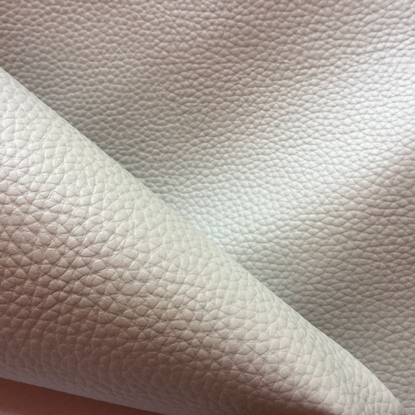 Non Woven Lychee Design PVC Vinyl Leather for Sofa Furniture