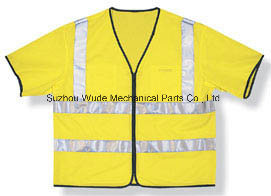Uve011 100% Polyester Vest Garment Work Suit Overalls Labour Suit Cloth Coat Reflective Clothes