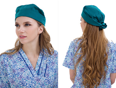 Unisex Surgical Cap for Doctors&Nurses 100% Cotton-Pixie-Scrub Medical Hat