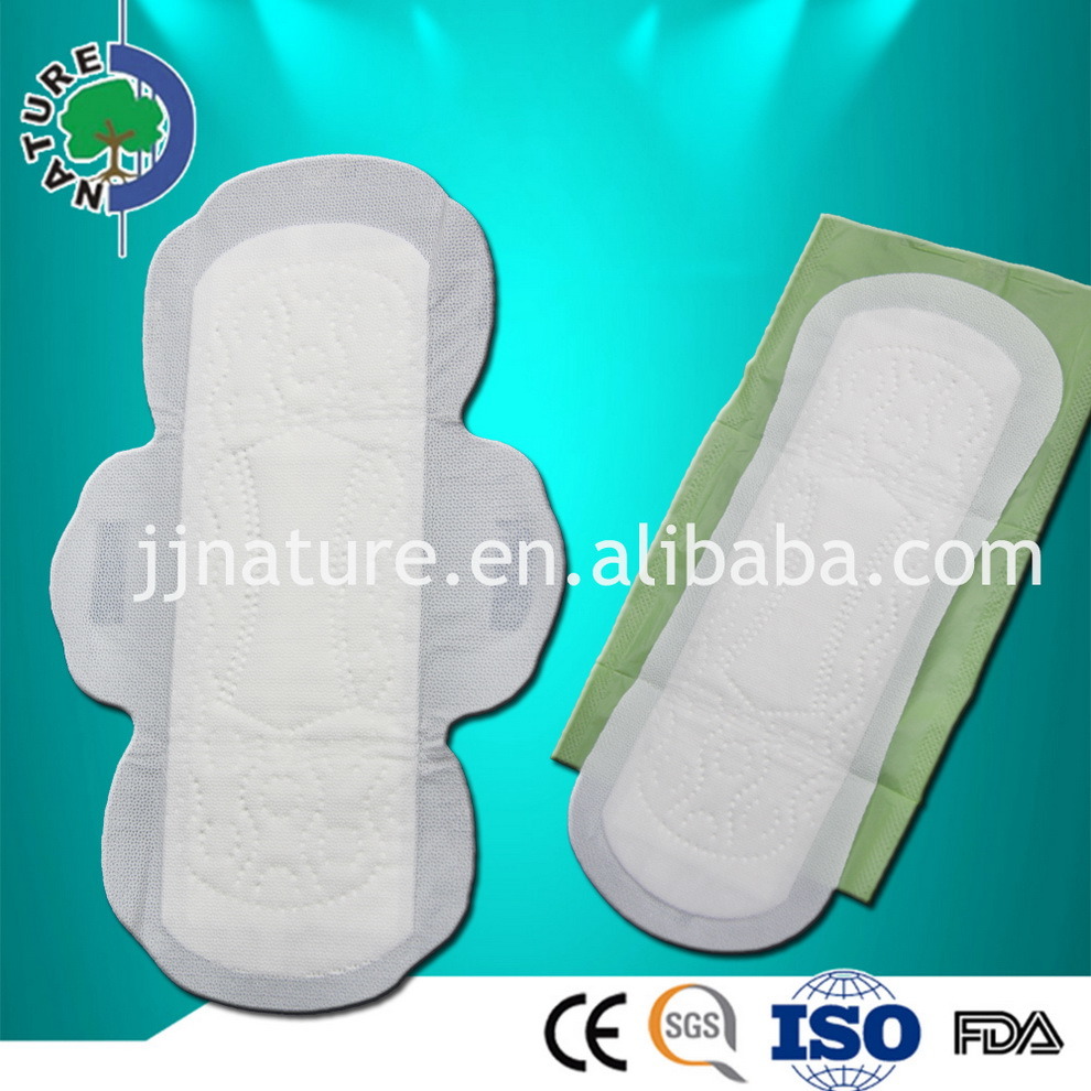 240mm Perforated Film Women Pad Sanitary Napkin