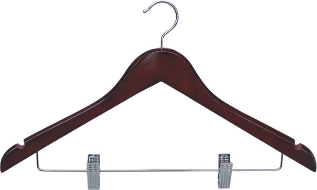 Female Skirt Hanger with Clips