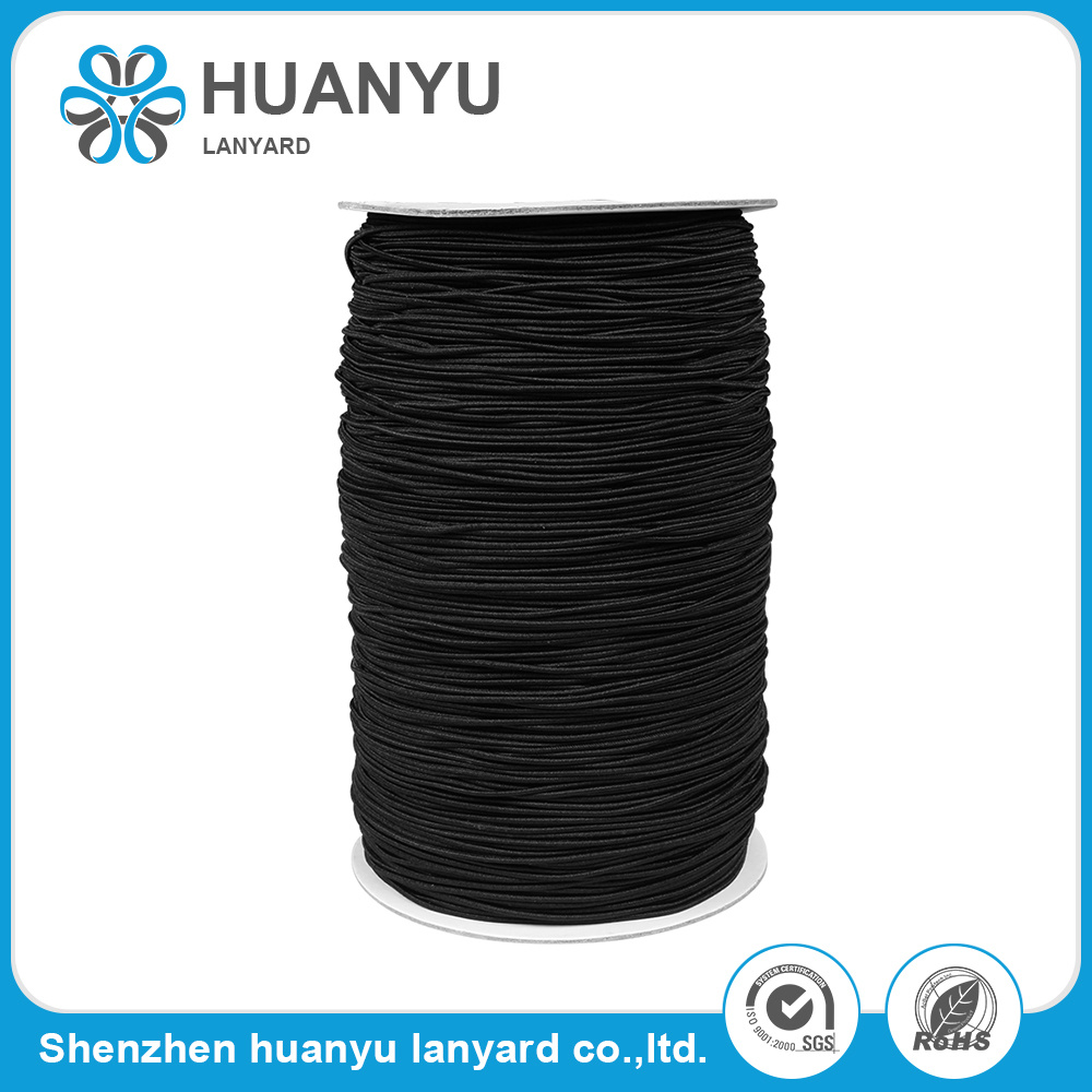 Colorful Elastic Style Polyester Braided Custom Rope
