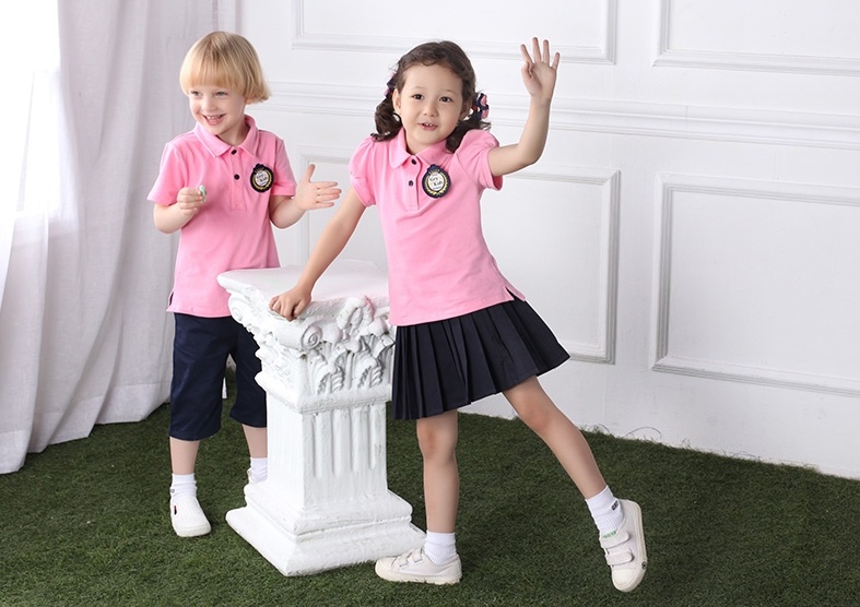 Customized Fashion Stylish Primary School Boy's and Girl's Uniform S53101