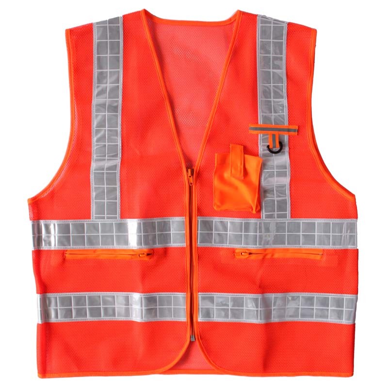 Red Reflective Summer Safety Clothing