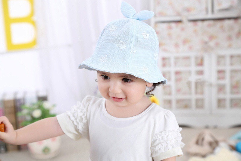 2017 Cotton Fabric Adjustable Children Cap Baby Fashion Hat