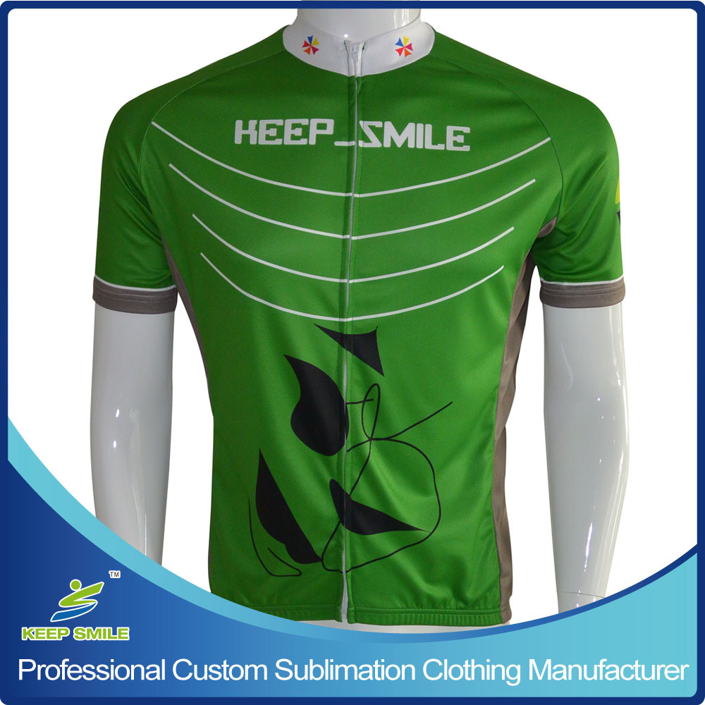 Custom Digital Sublimation Printing Cycling Jersey for Cycling Wear