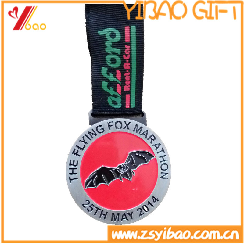 Factory Custom 3D Gold Metal Metal Medallion / Medal Coin for Sport School Collection (YB-HR-62)
