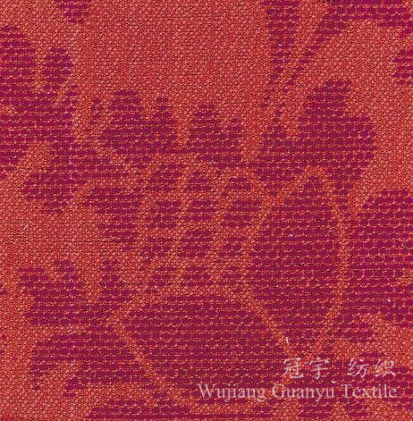 jacquard Chenille Polyester Yarn Dyed Fabric for Curtain