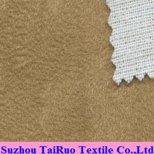 Microfiber Suede Fabric with Composite Mesh for Sofa Fabric