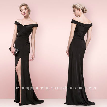 Wholesale Mermaid Dress off-The-Shoulder Sexy Black Evening Special Occasion Dresses
