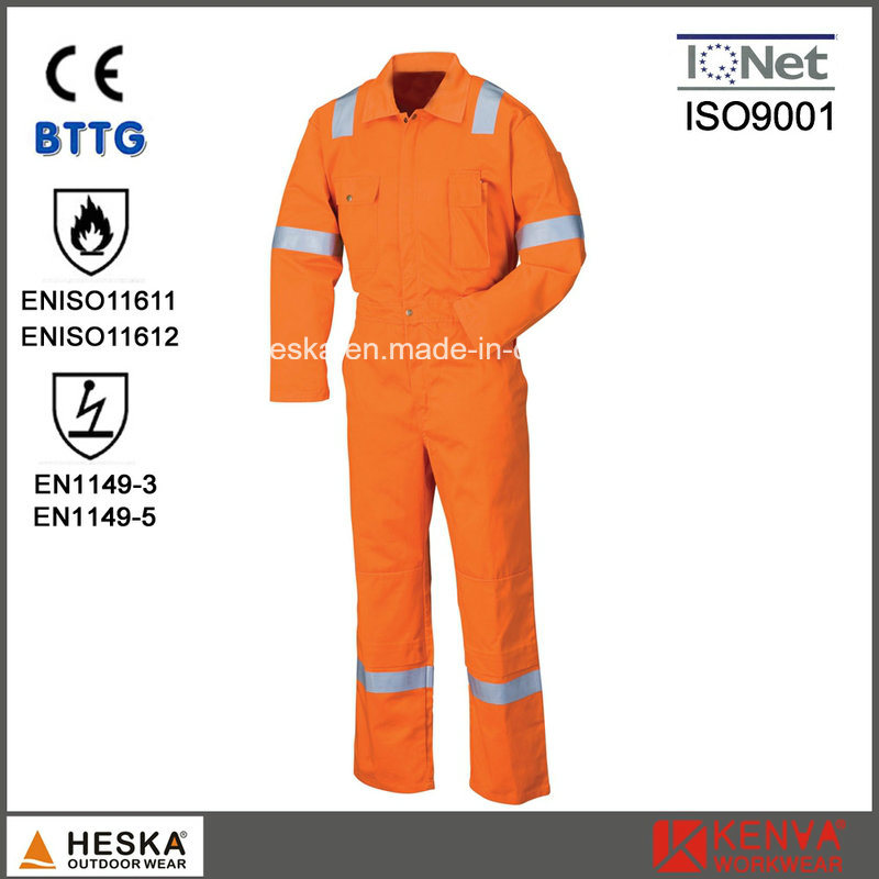 Customized Workwear Mens Fr Coverall Safety Flame Retardant Coverall