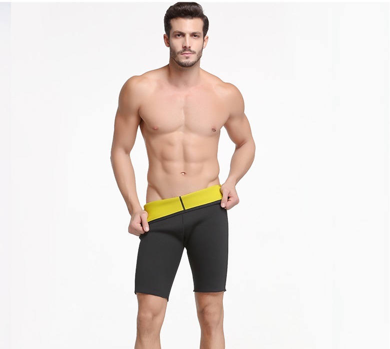 Hith-Elastic 2mm Neoprene Pirate Shorts Pants for Men's&Sportswear
