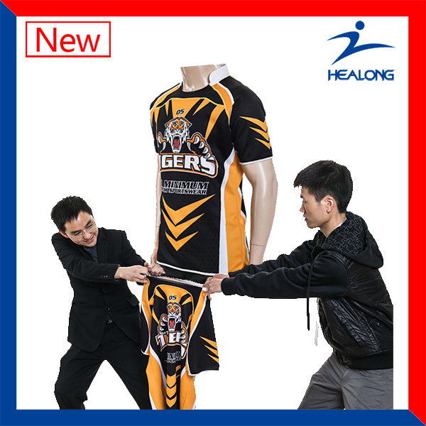 China Wholesale Sport Wear Sublimation Men Rugby Shirt