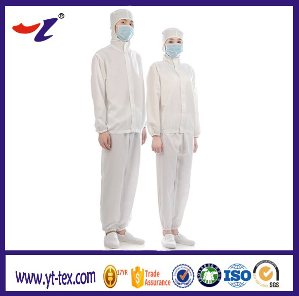 Lint Free Cleanroom Smock with Anti Static