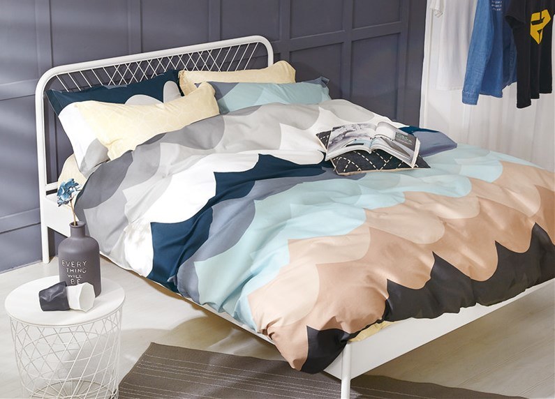 Modern Design Premium Cotton Printed Duvet Cover Bed Linen