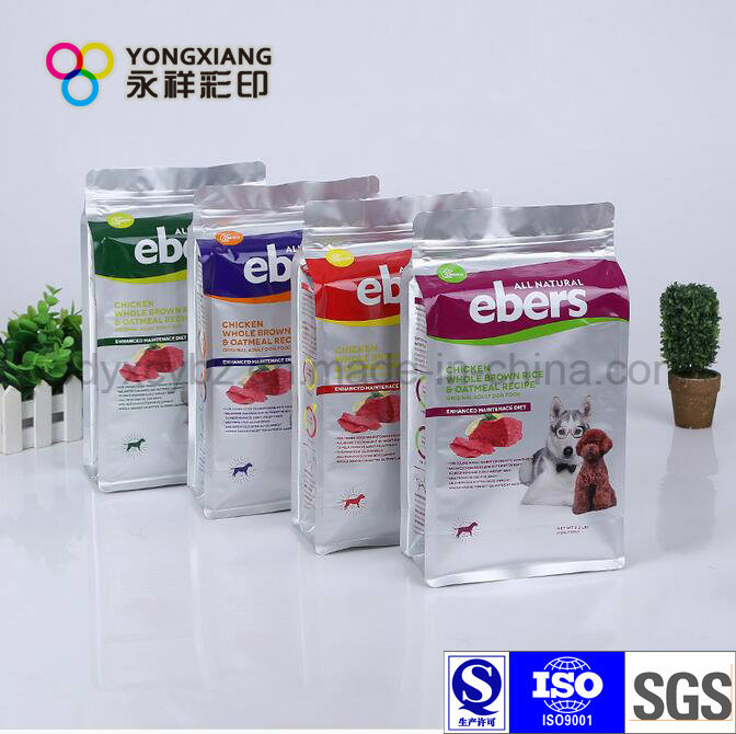 Customized Pet Food Plastic Packaging Bag with Zipper