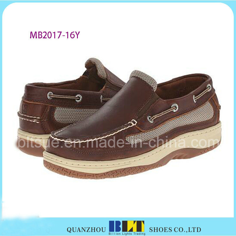 New Design Waterproof Leather Boat Shoes