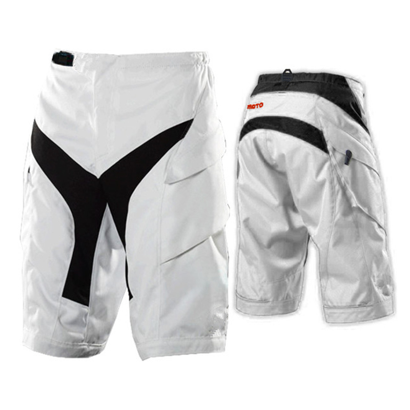 White Professional Mx/MTB Shorts Motocross OEM Sports Shorts (ASP05)