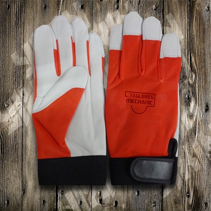 Work Gloves-Protected Glove-Sheep Leather Glove-Labor Glove-Working Leather Glove