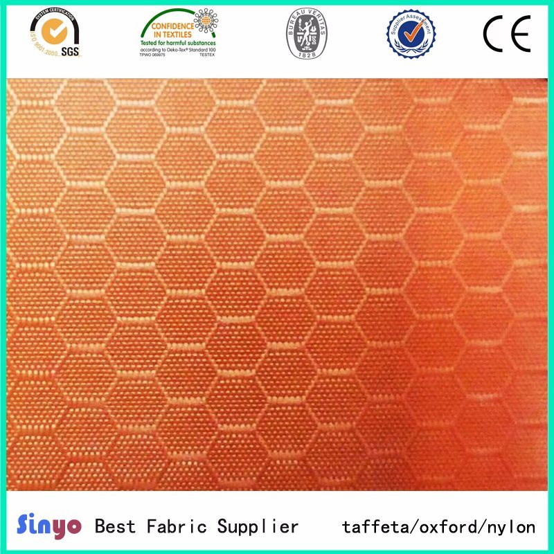 Wholesale Jacquard Football Design Soccer Grid Fabric for Trolley Covers