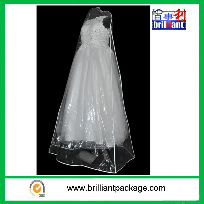 Wholesale Simple Design PEVA Bridal Cover/Wedding Dress Covers
