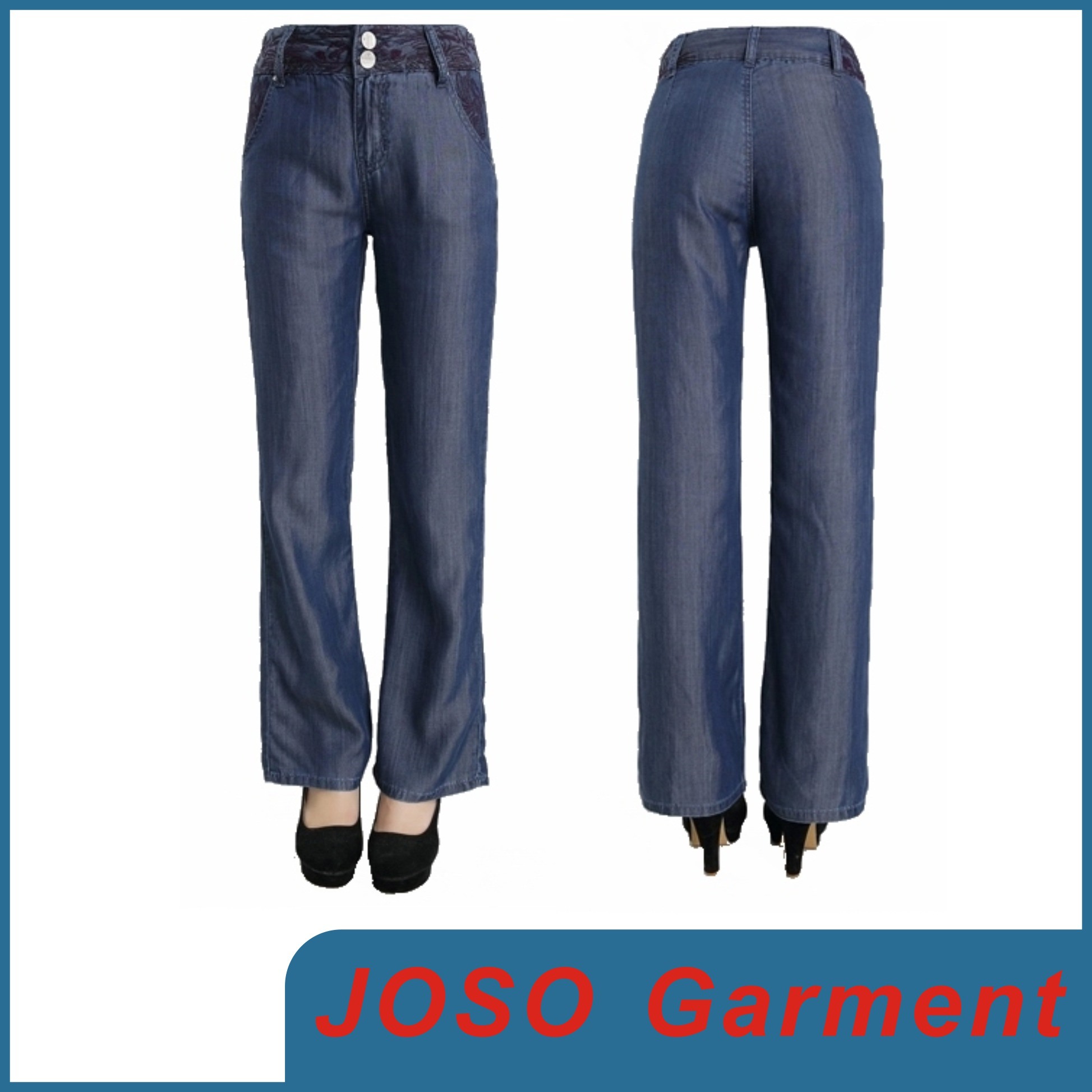 Women Wide Leg Jeans (JC1110)