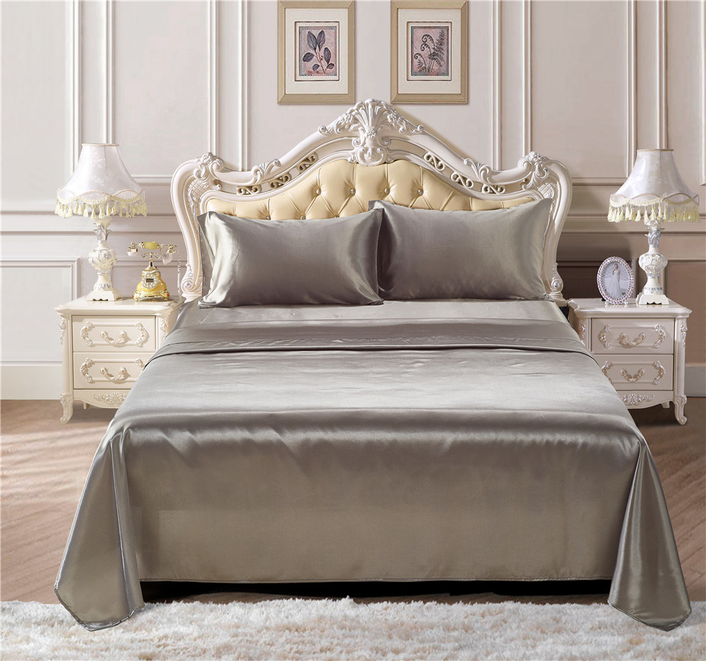 Luxury Satin Super Soft Sheet Sets Silk Bedding