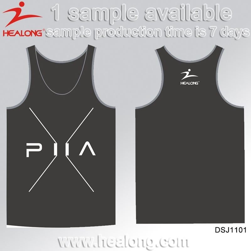 Healong Dye Fit Running Vest with The Personalized Cool Design